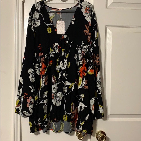 NWT Free people Bella printed tunic - Picture 8 of 8